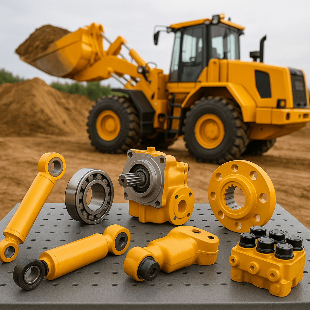 Запчасти Амкодор для всего модельного ряда! Оригинальные детали с завода для фронтальных и телескопических погрузчиков, экскаваторов, лесных харвестеров, самосвалов и спецтехники. Гарантия 100% совместимости. Доставка по Беларуси, России, Казахстану. Помощь в диагностике, наличие на складе и доставка по Беларуси.