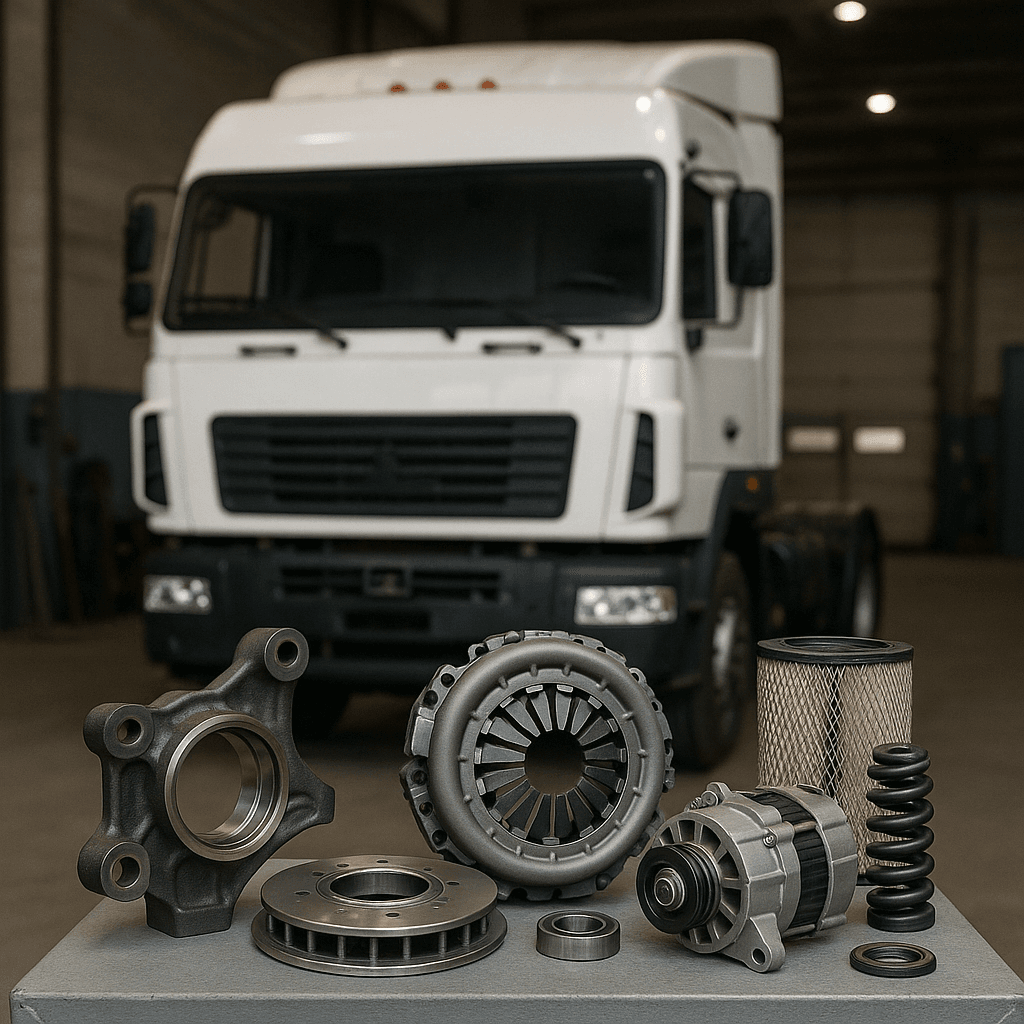 Оригинальные запчасти МАЗ напрямую от производителя! Качественные детали для популярных моделей: МАЗ-5336, 6430, 6516, 5516, 4570 и другие. Подбор по VIN, гарантия совместимости. Быстрая доставка. Вернем ваш грузовик в строй!