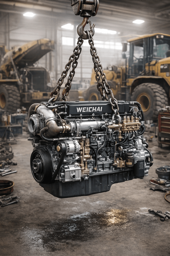 Проф. ремонт двигателя Weichai (Вейчай): диагностика, капитальный ремонт, ремонт ТНВД/форсунок, стендовые испытания, ремфонд, гарантия. Работаем по Беларуси.