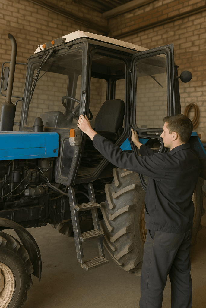 Профессиональный ремонт кабин МТЗ, ремонт кабины спецтехники и ремонт кабины сельхозтехники. Замена стекол, утепление, шумоизоляция, покраска, гарантия. Выезд и сервис.