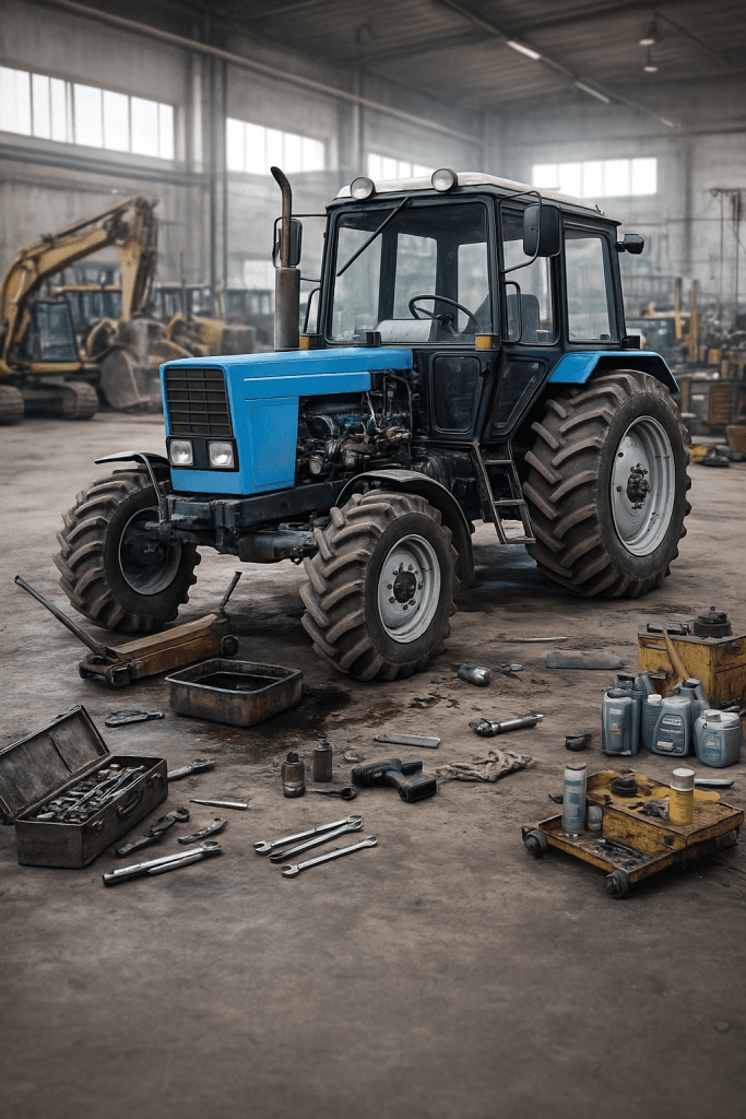 Профессиональный ремонт трактора МТЗ Беларус 80: двигатель, КПП, гидросистема, мосты. Выездная диагностика, оригинальные запчасти, ремфонд, гарантия.