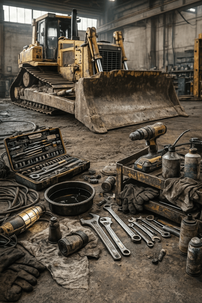 Профессиональный ремонт бульдозера: выездная дефектовка, ремонт ходовой части, капитальный ремонт двигателя и трансмиссии, восстановление отвала. Работаем с Caterpillar, Komatsu, Shantui, ЧТЗ и др.